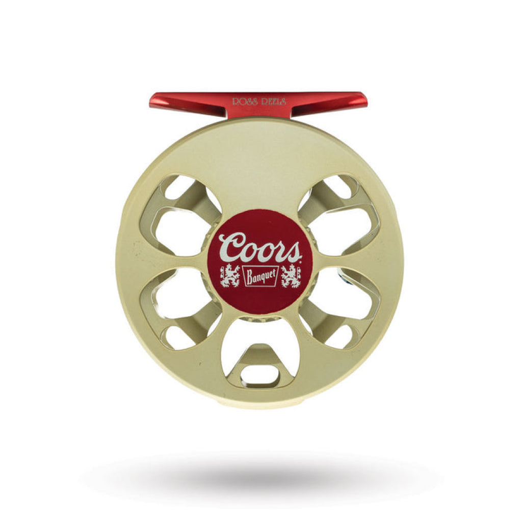Ross Cimarron Creek Click &amp; Pawl Reel - Coors Banquet