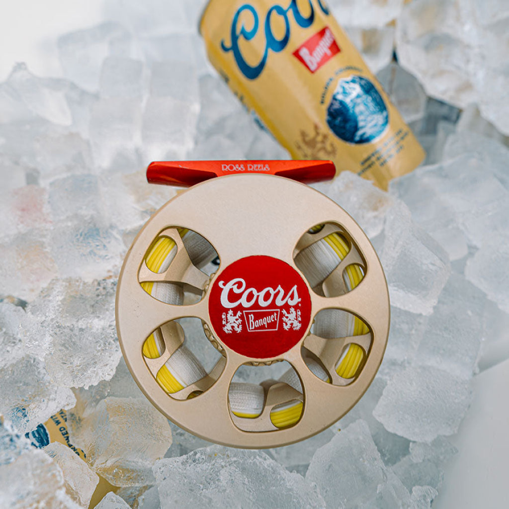 Ross Cimarron Creek Click &amp; Pawl Reel - Coors Banquet