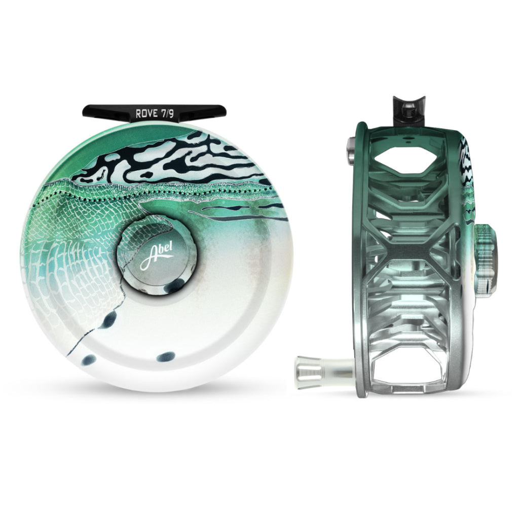 Abel Rove Fly Reel - Custom False Albacore Finish