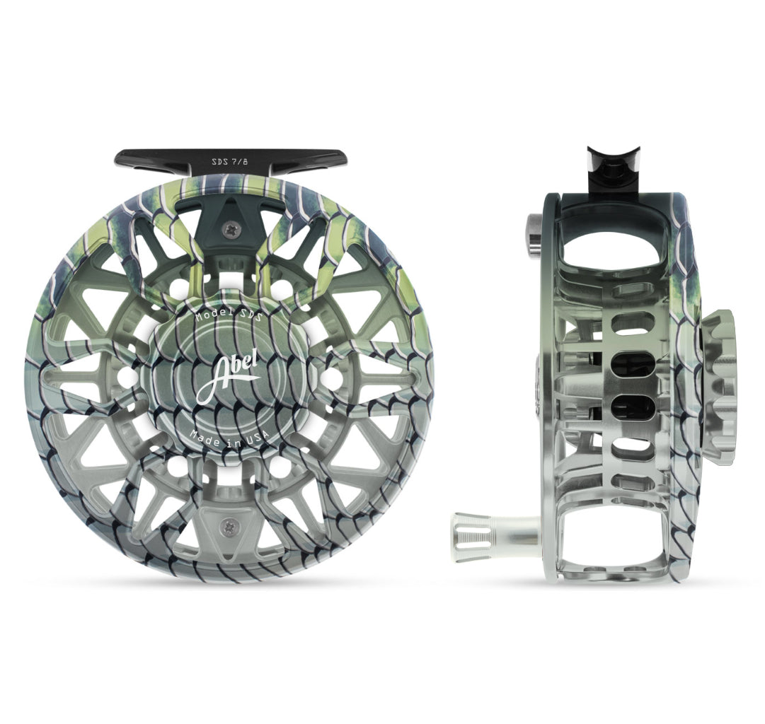 Abel SDS 7/8 Ported Fly Reel - Custom Bonefish Finish