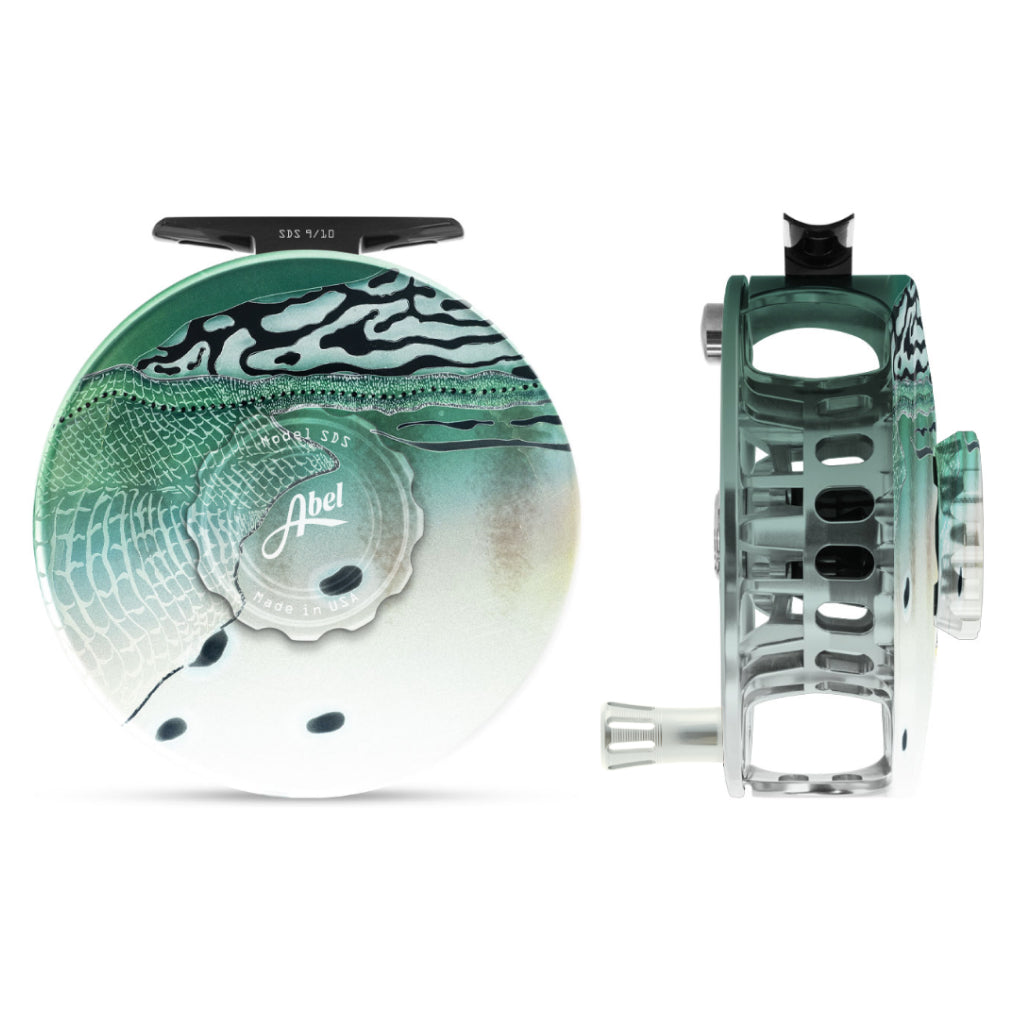 Abel SDS 9/10 Fly Reel - Custom False Albacore Finish