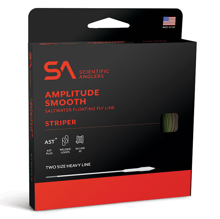 Scientific Amplitude Smooth Striper Fly Line