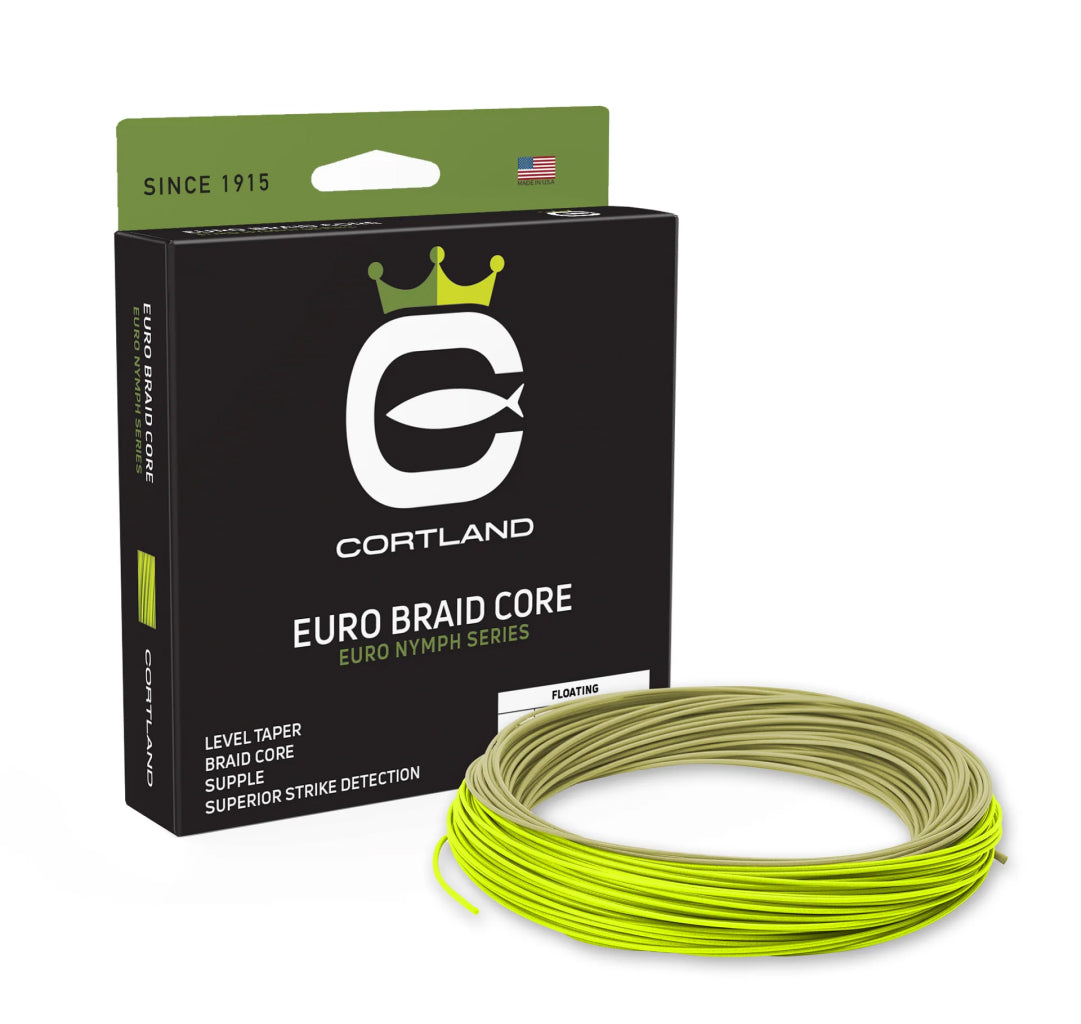 Cortland Euro Nymph Braid Core Fly Line