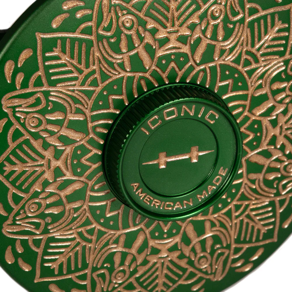 Hatch 2025 Custom Iconic Artist Collaboration Fly Reel - Drew Wilson