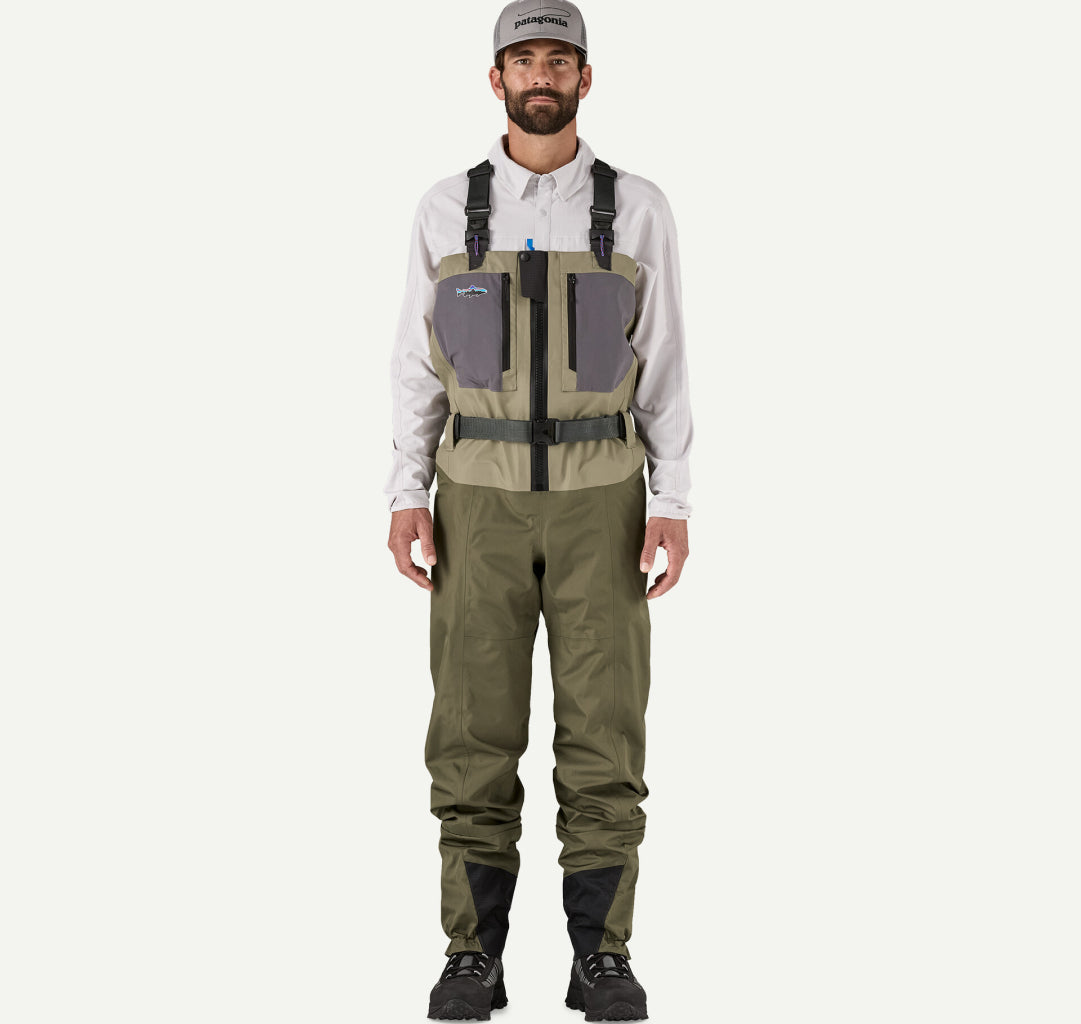 Patagonia Men&#39;s Swiftcurrent Traverse Zip Front Waders