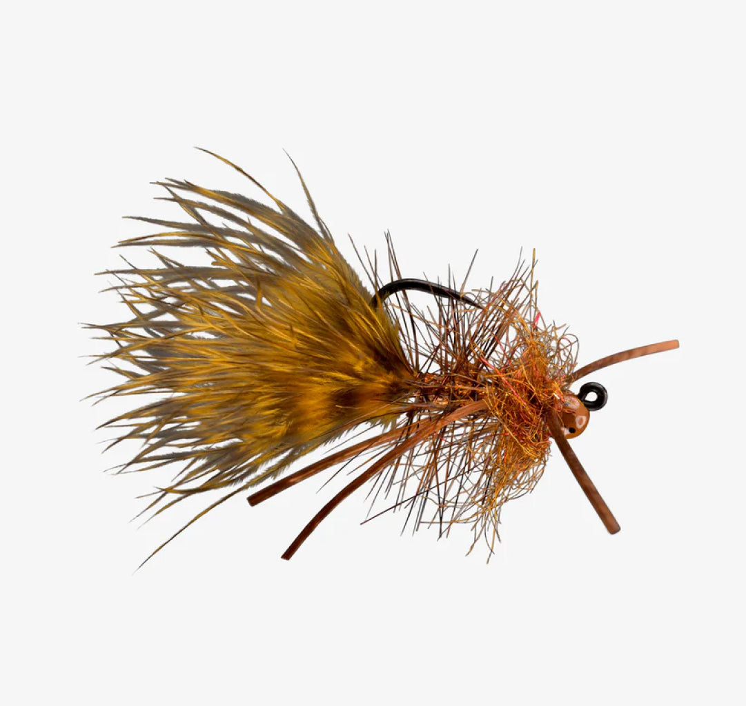 Rubber Leg Gold Jigger