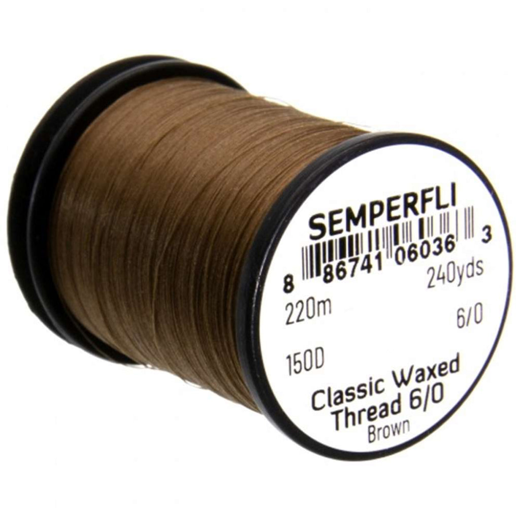 Semperfli Classic Waxed Thread 6/0 - 240yd
