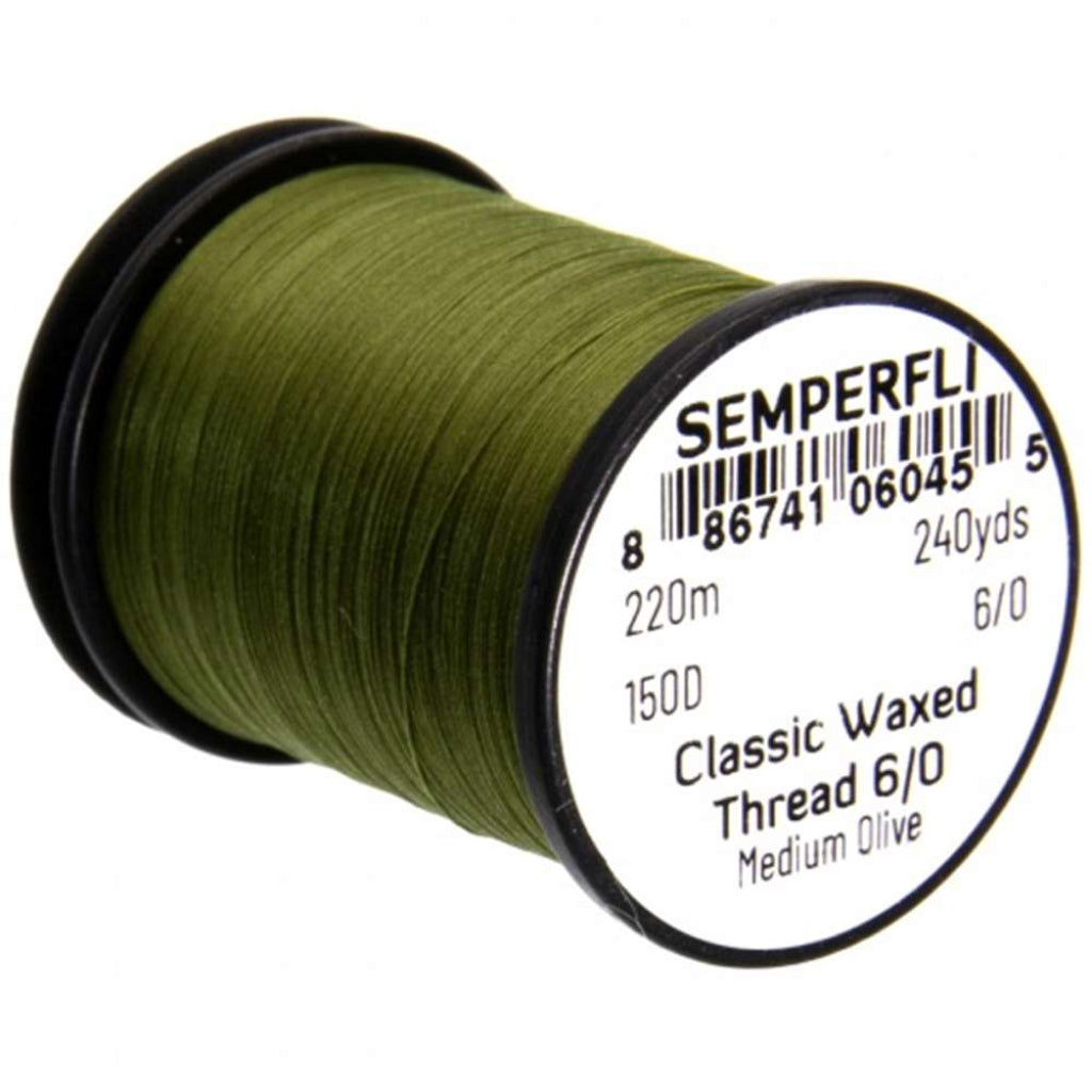 Semperfli Classic Waxed Thread 6/0 - 240yd