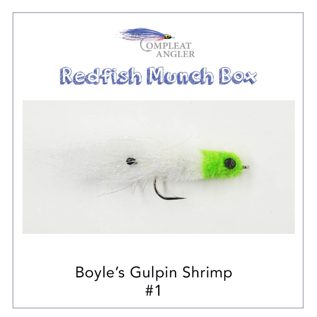 Goldenleafs Redfish "Munch Box"  Fly Collection