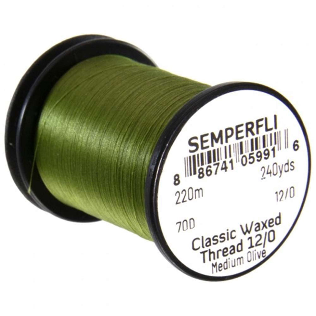Semperfli Classic Waxed Thread 12/0 - 240yd