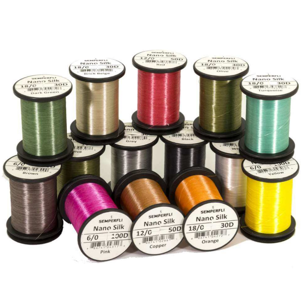 Semperfli Nano Silk 18/0 Thread - 54yd