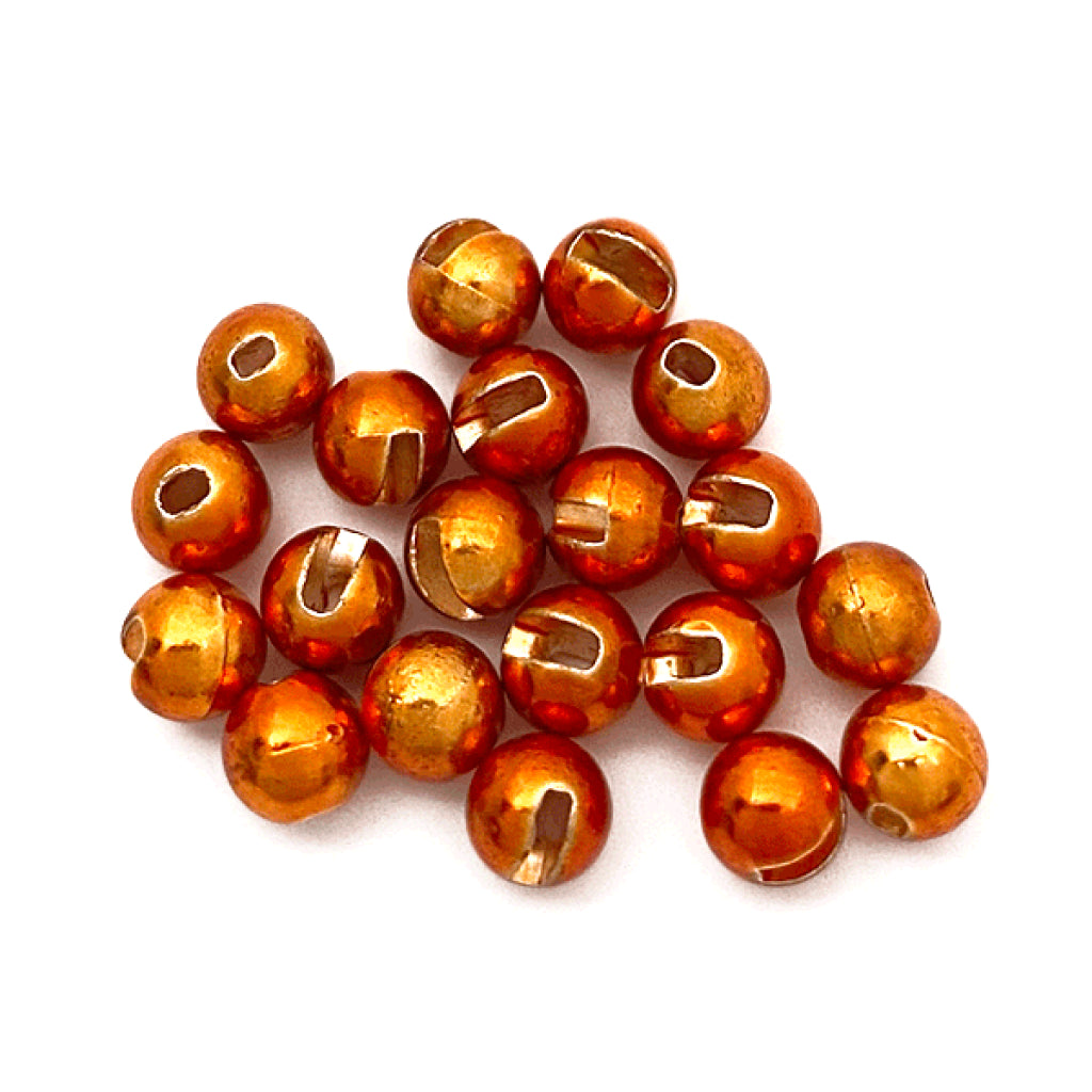 Slotted Tungsten Lucent Beads