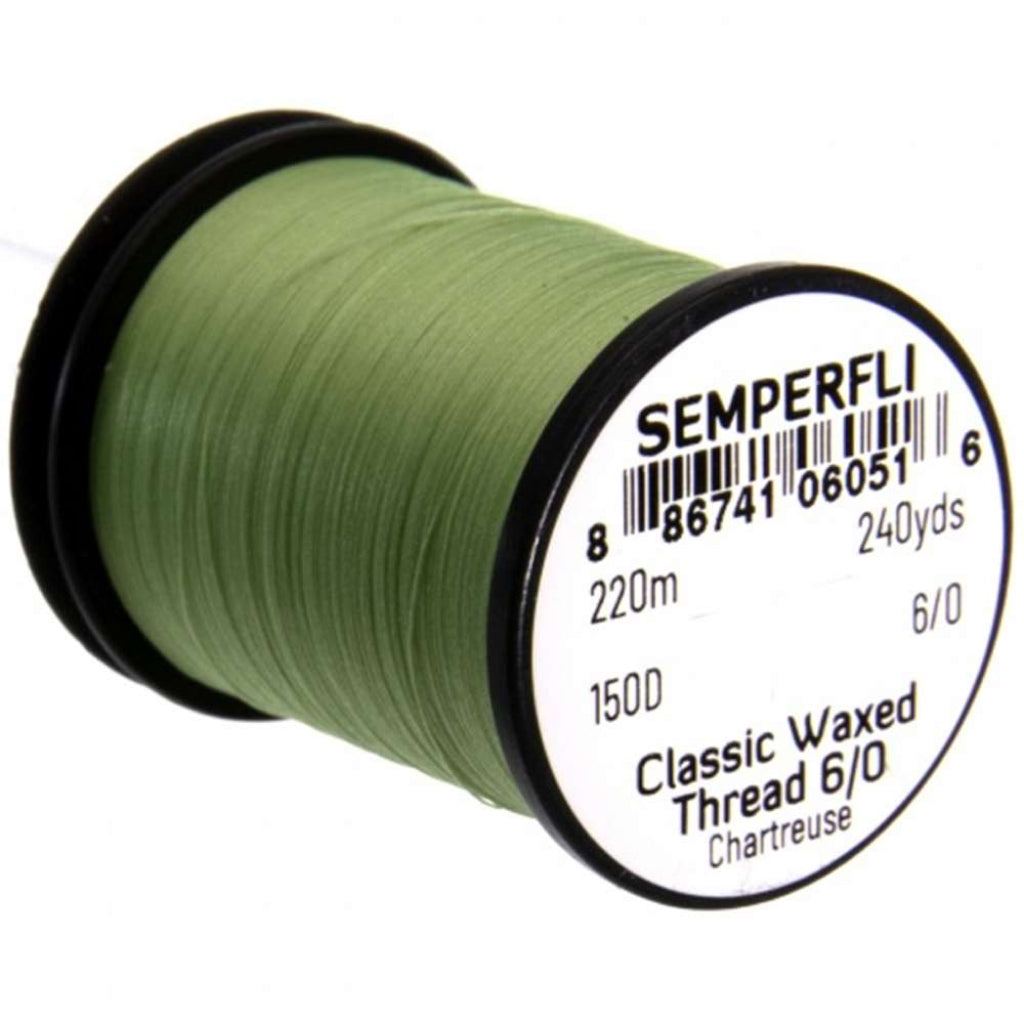 Semperfli Classic Waxed Thread 6/0 - 240yd