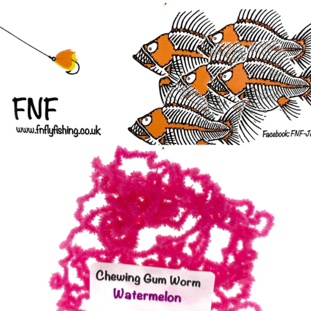 Nature's Spirit FNF Chewing Gum Worm 3mm