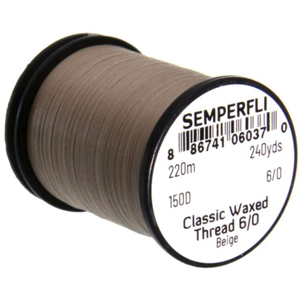 Semperfli Classic Waxed Thread 6/0 - 240yd