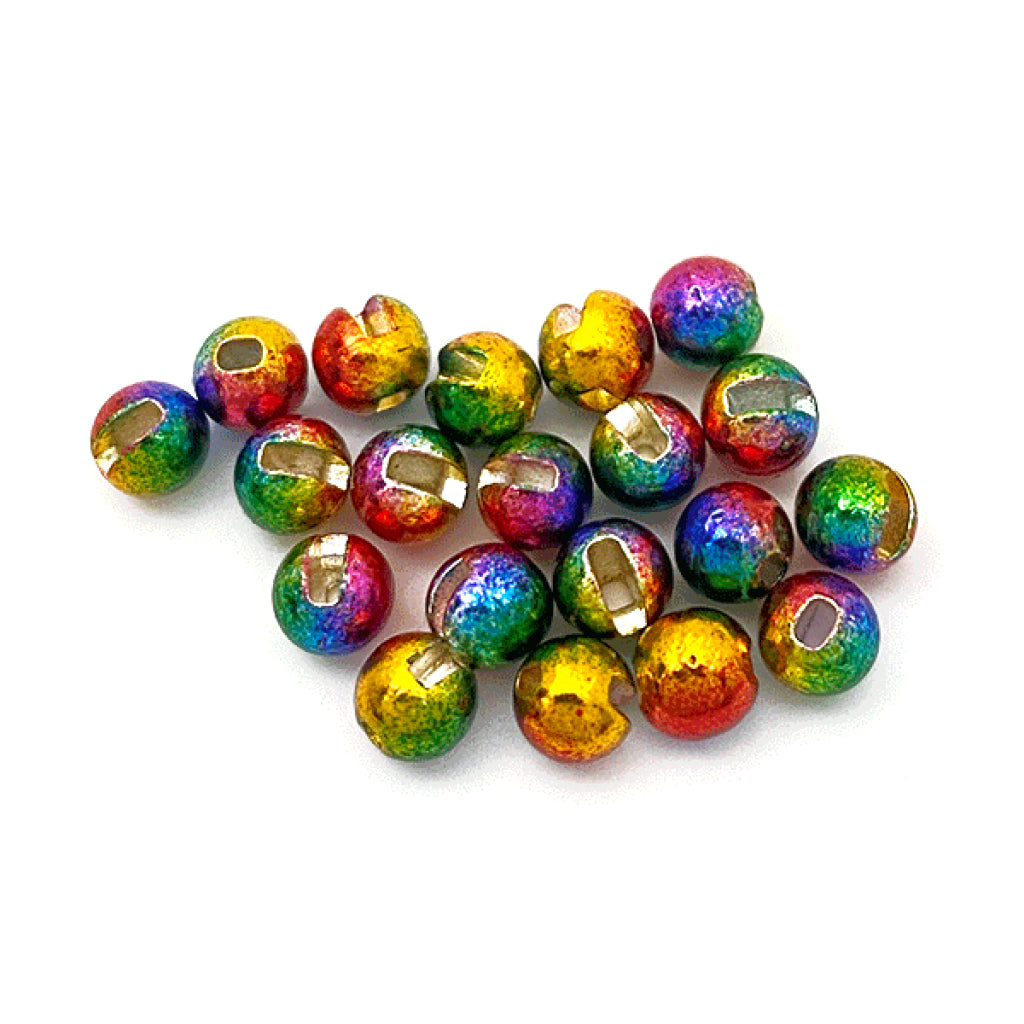 Slotted Tungsten Lucent Beads