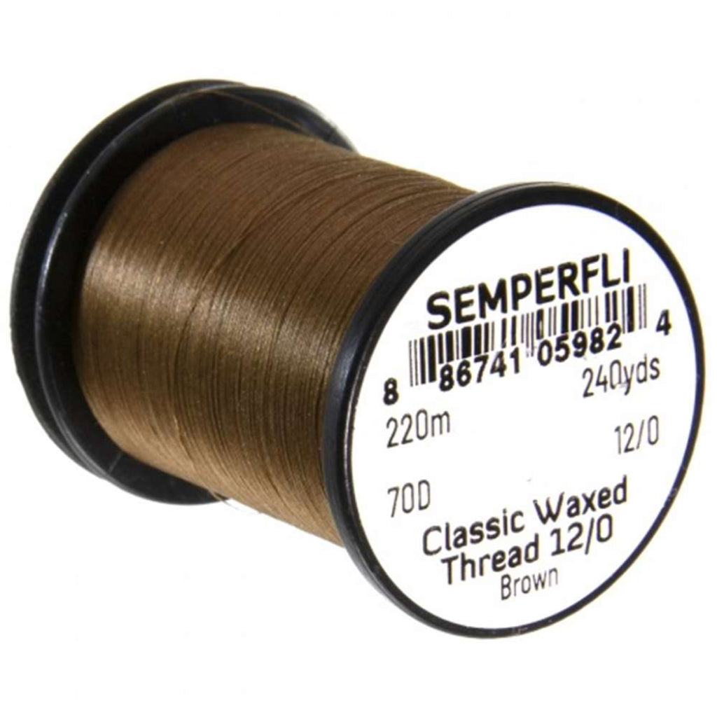 Semperfli Classic Waxed Thread 12/0 - 240yd