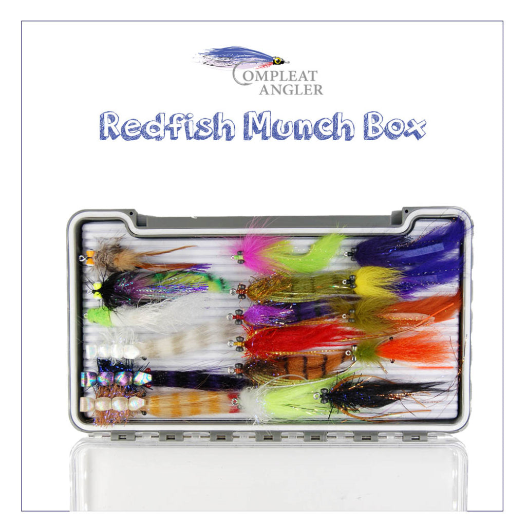 Goldenleafs Redfish "Munch Box"  Fly Collection