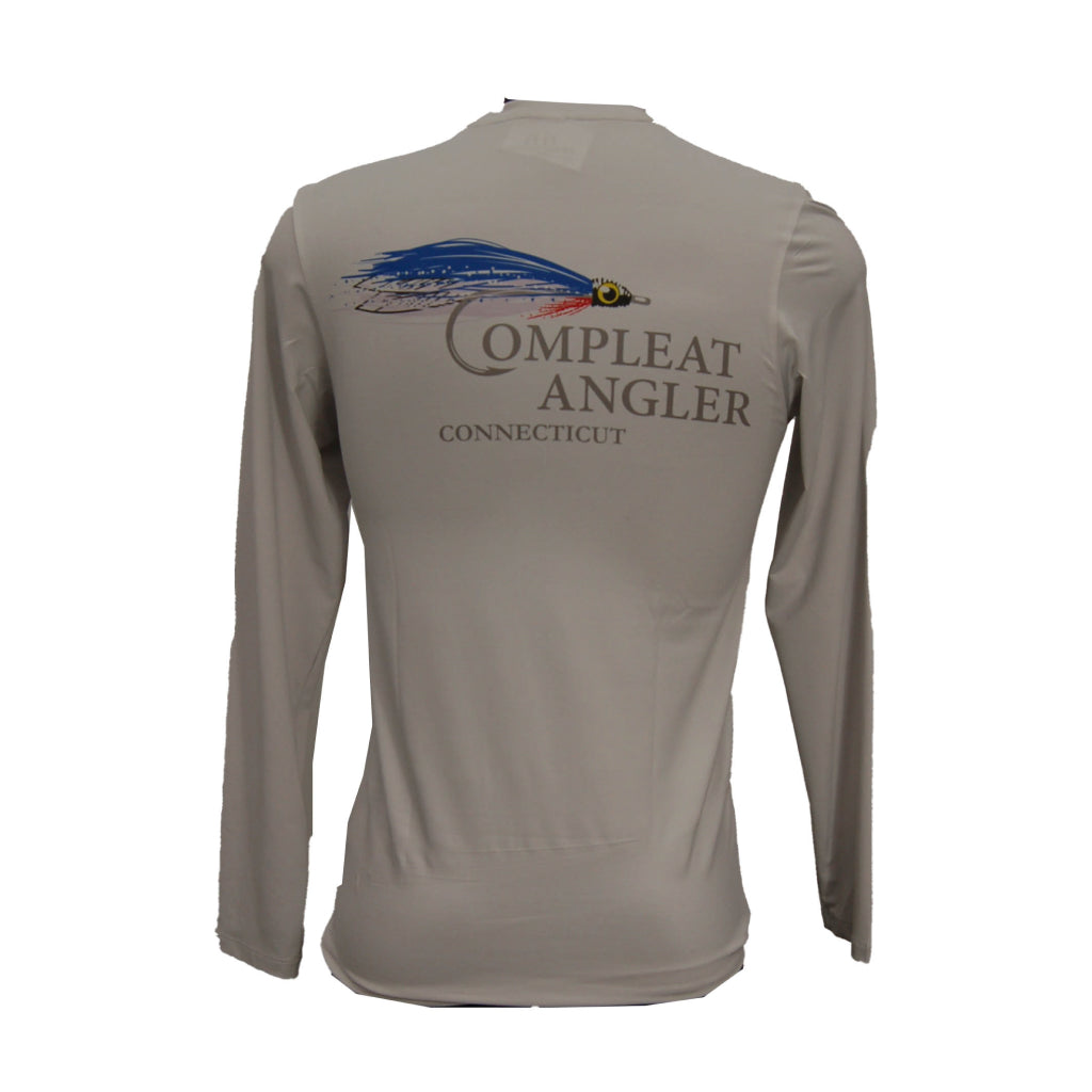 Compleat Angler Sun Tech Crew - Grey