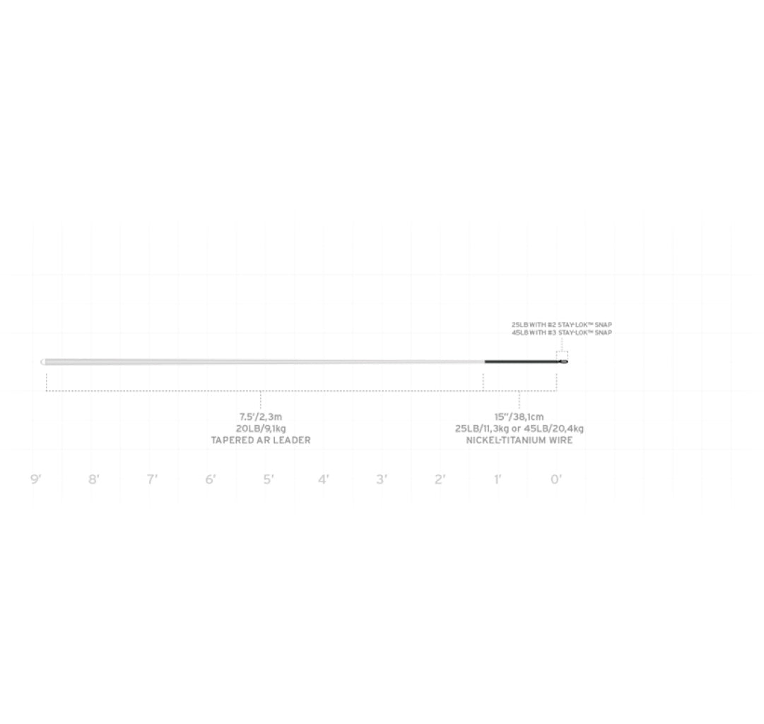 Scientific Anglers Absolute Predator Toothy Fish Leader