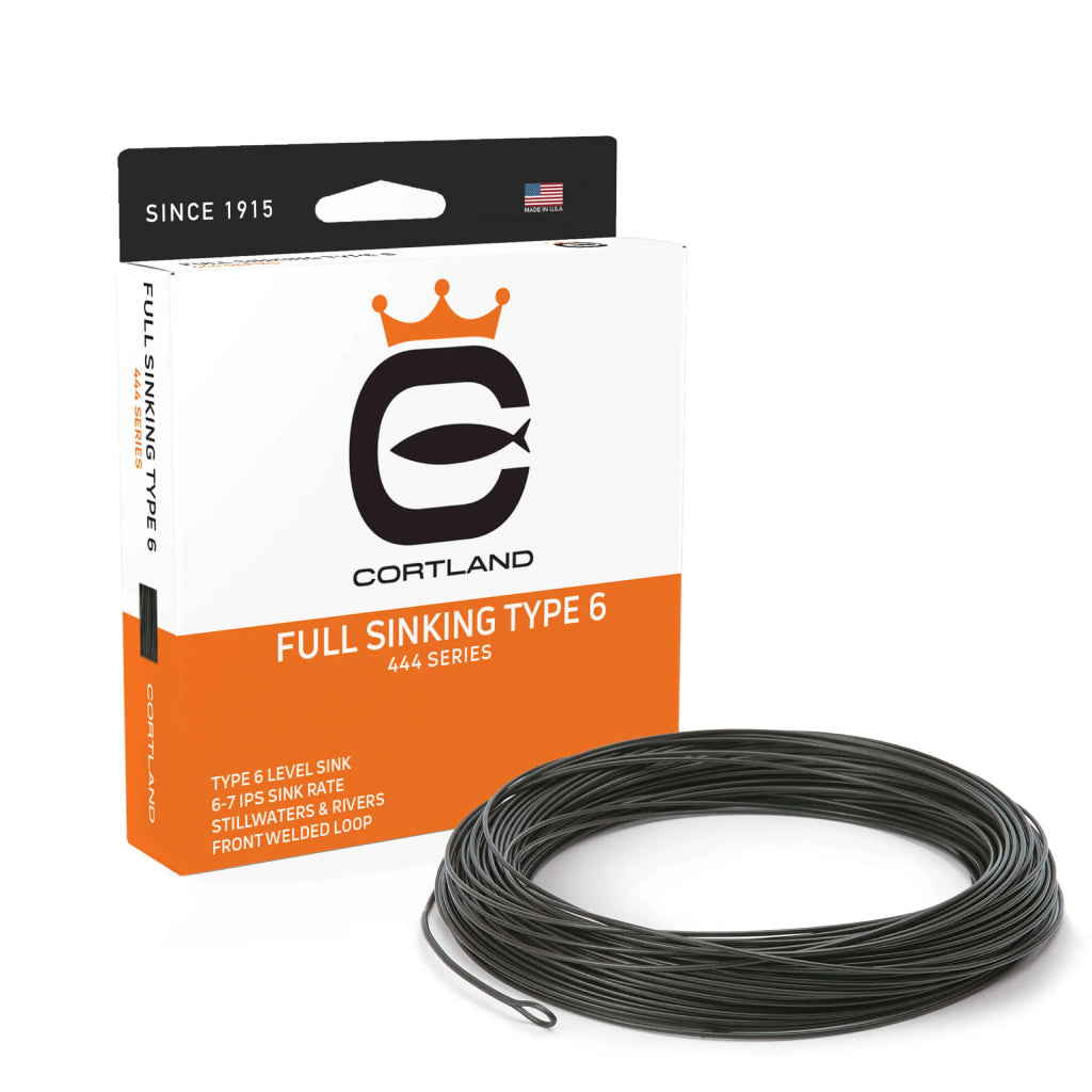Cortland 444 Series Full Sinking Type 6 Fly Line