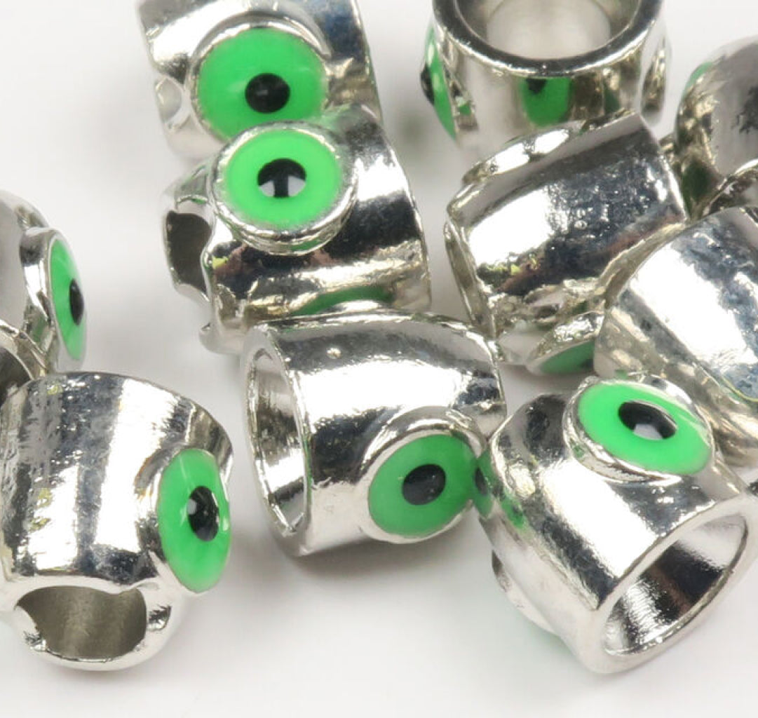 Bob Pop's Tungsten Chartreuse Eyed Jiggy Heads