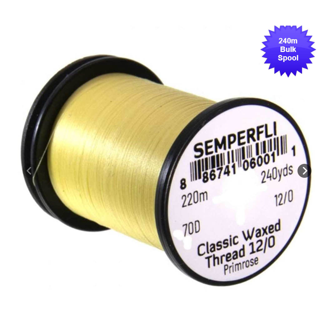 Semperfli Classic Waxed Thread 12/0 - 240yd