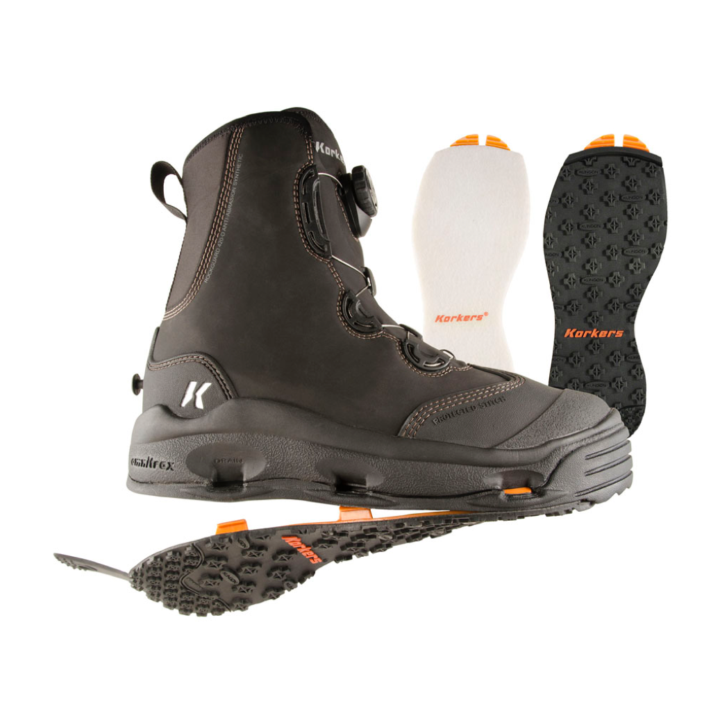 Korkers Devil's Canyon - Felt &amp; Kling-On Soles